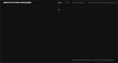 Desktop Screenshot of meditateinportmacquarie.org